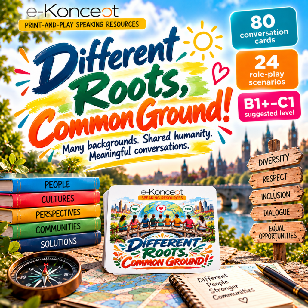 DIFFERENT ROOTS, COMMON GROUND! Karty konwersacyjne