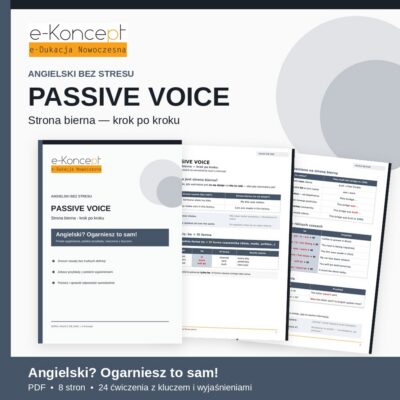 Passive Voice – Naucz się sam! | Strona bierna (PDF)