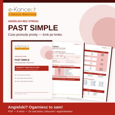 Past Simple – Naucz się sam! | Czas przeszły prosty (PDF)