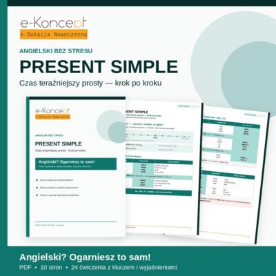 Present Simple – Naucz się sam! | Czas teraźniejszy prosty (PDF)