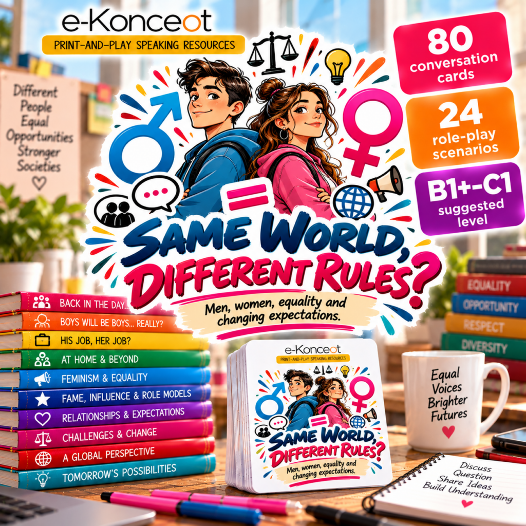 SAME WORLD, DIFFERENT RULES? Karty konwersacyjne