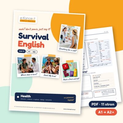 Survival English Unit 11 – Health