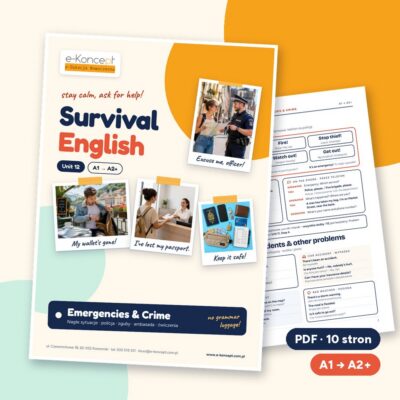 Survival English Unit 12 – Emergencies & Crime