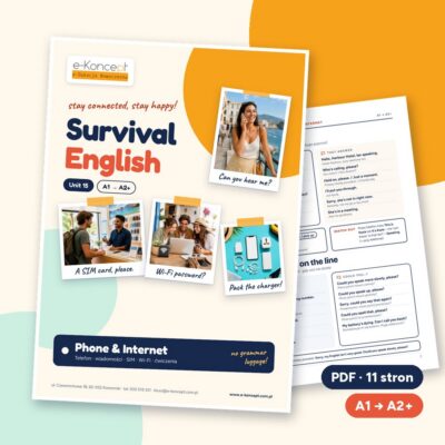 Survival English Unit 15 – Phone & Internet