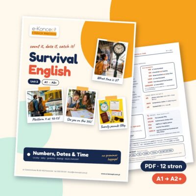 Survival English Unit 2 – Numbers, Dates & Time