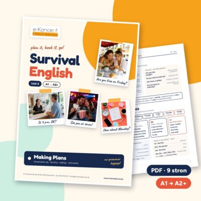Survival English Unit 3 – Making Plans