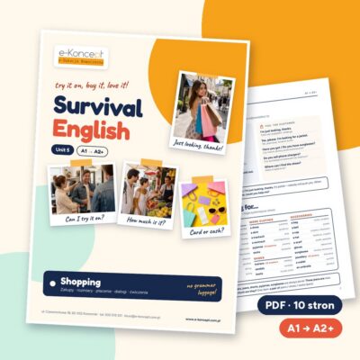 Survival English Unit 5 – Shopping
