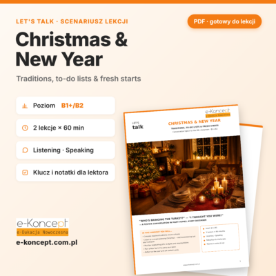 Let’s Talk: Christmas & New Year – scenariusz lekcji