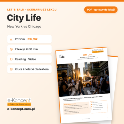 Let’s Talk: City Life – scenariusz lekcji