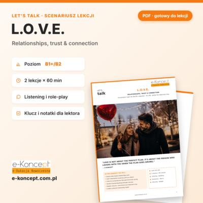 Let's Talk: L.O.V.E. – scenariusz lekcji
