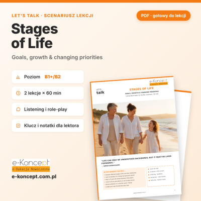 Let's Talk: Stages of Life – scenariusz lekcji